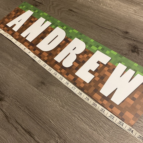 Roblox “Andrew” Metal sign - Picture 5 of 5